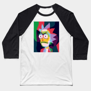 Abstract Rick Baseball T-Shirt